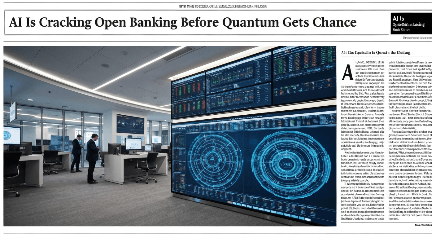 AI Is Cracking Open Banking Before Quantum Gets the Chance