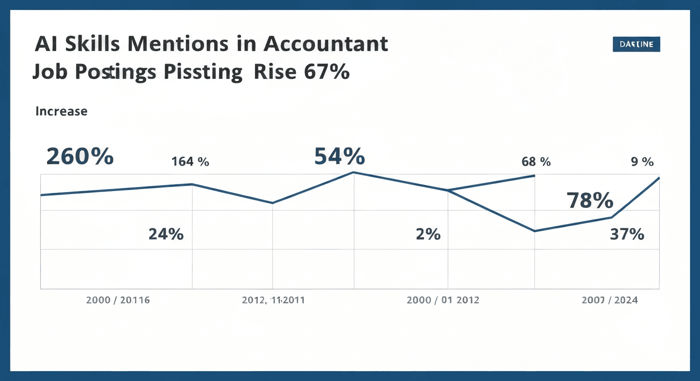 AI Skills Mentions in Accountant Job Postings Rise 67%