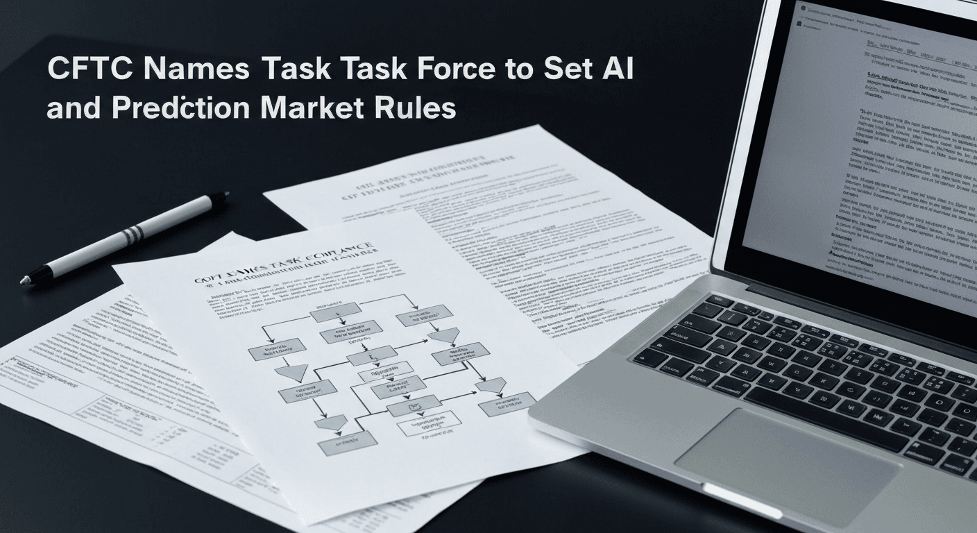 CFTC Names Task Force to Set AI and Prediction Market Rules