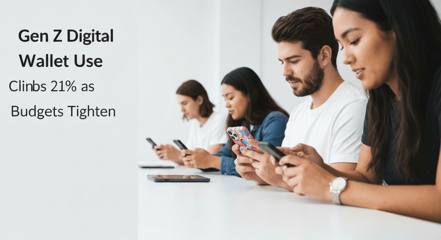 Gen Z Digital Wallet Use Climbs 21% as Budgets Tighten