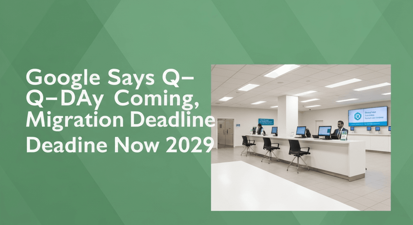 Google Says Q-Day Coming, Migration Deadline Now 2029