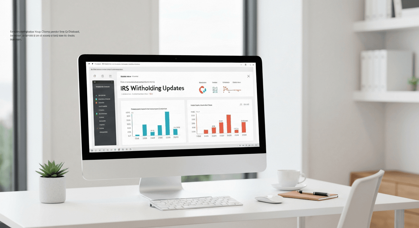 IRS Updates Withholding Estimator to Include OBBBA Tax Changes