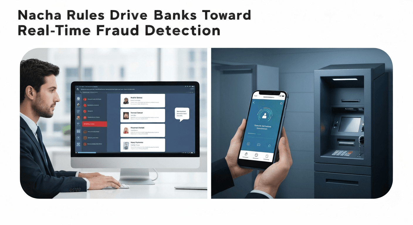 New Nacha Rules Drive Banks Toward Real-Time Fraud Detection
