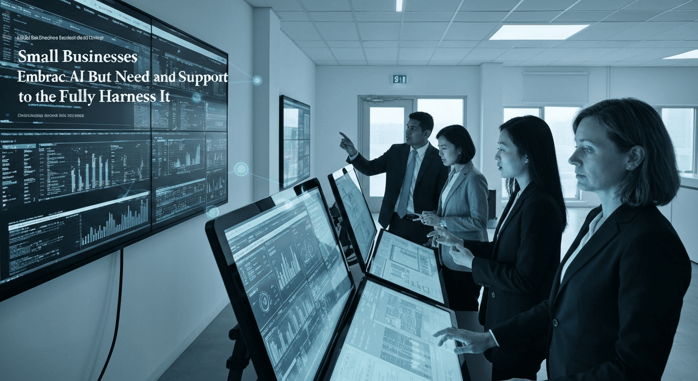 Small Businesses Embrace AI But Need Training and Support to Fully Harness It
