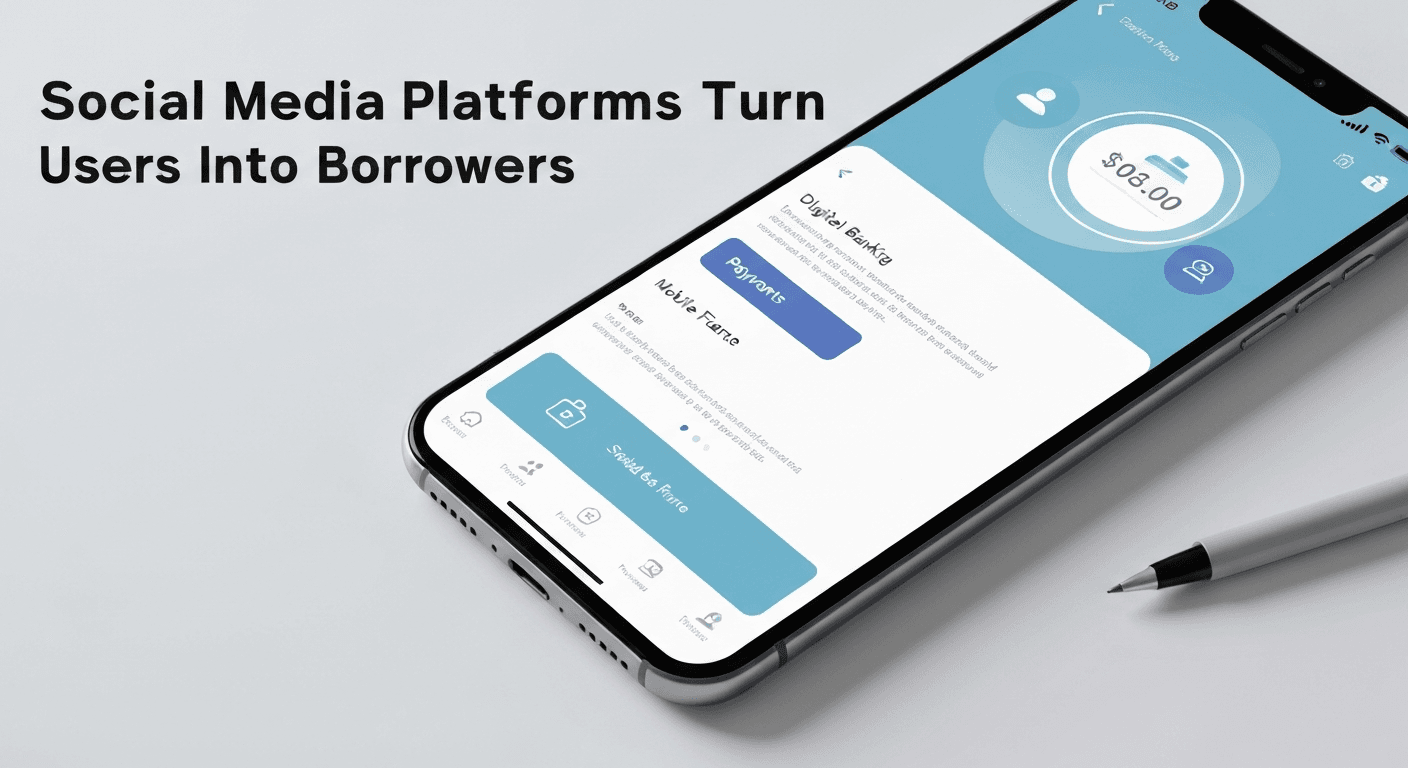 Social Media Platforms Turn Users Into Borrowers