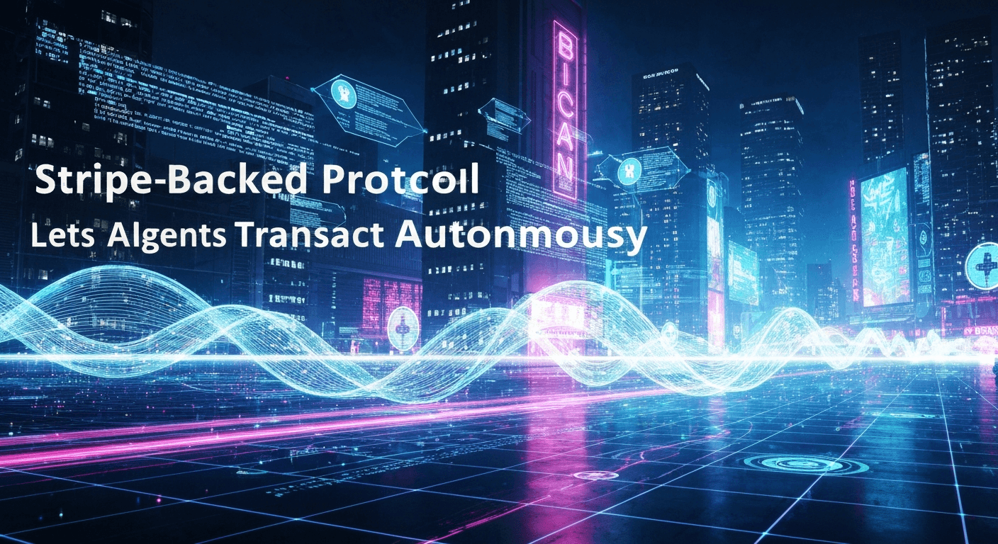 Stripe-Backed Protocol Lets AI Agents Transact Autonomously
