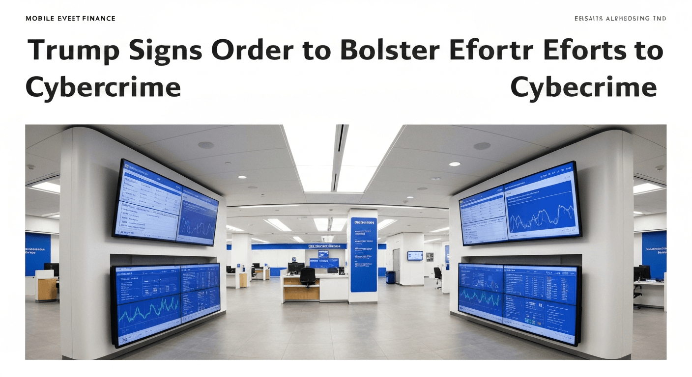 Trump Signs Order to Bolster Efforts to Combat Cybercrime
