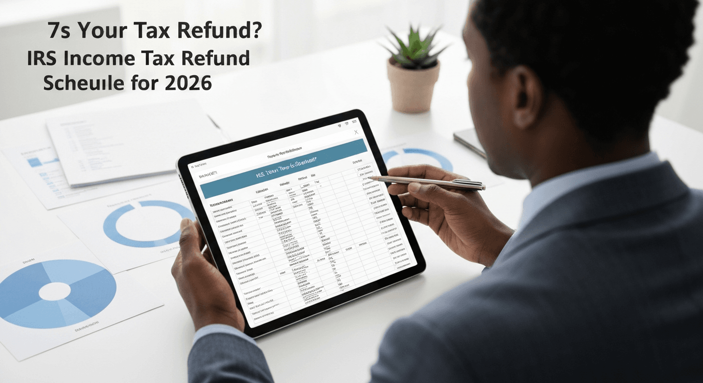 Wheres Your Tax Refund? IRS Income Tax Refund Schedule for 2026